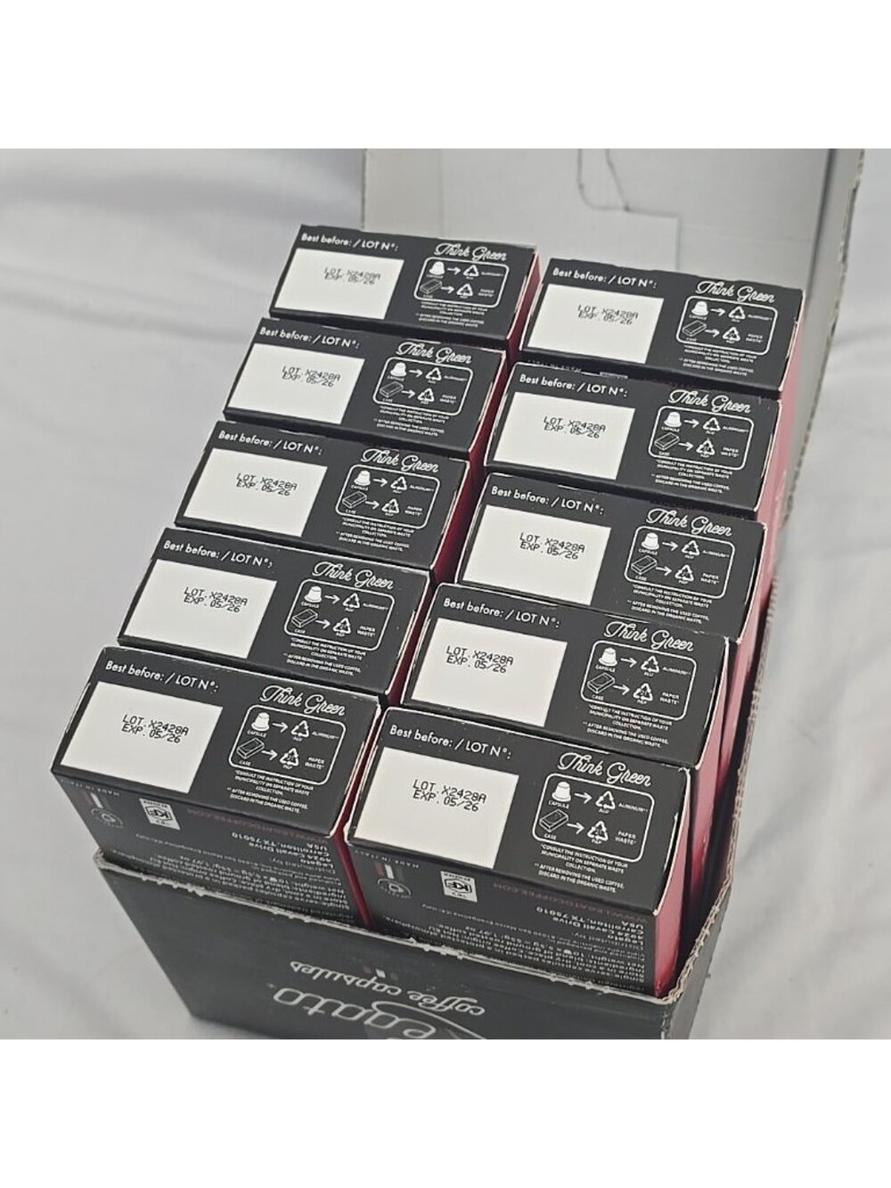 Legato Espresso Coffee Capsules Fortissimo 100 Count original line size - Picture 5 of 5
